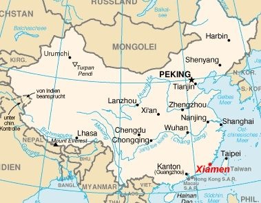 xiamen_lage